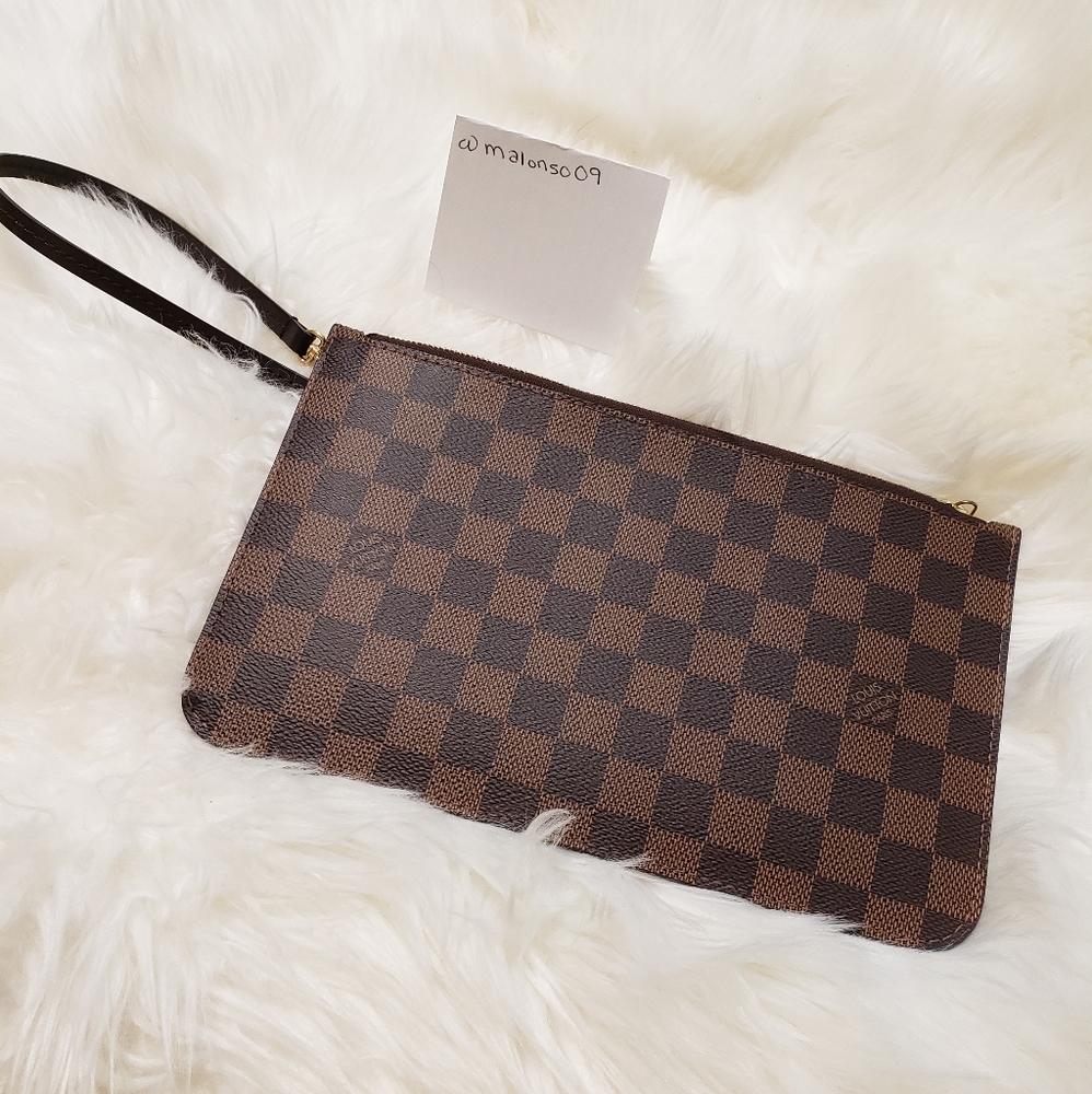 LV Neverfull GM Wristlet pouch